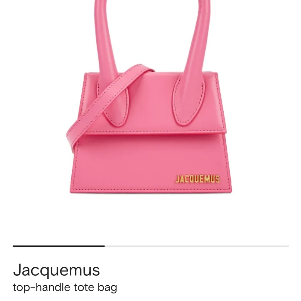 Jacquemus Vibrant Pink Mini Bag - Picture 7 of 7
